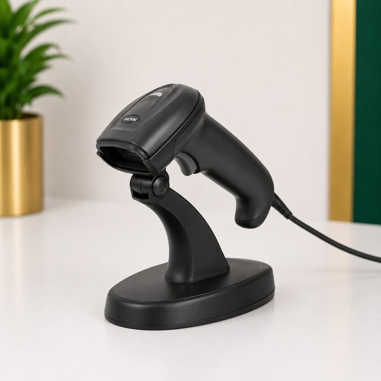 Lecteur de code-barres douchette USB pour caisse enregistreuse