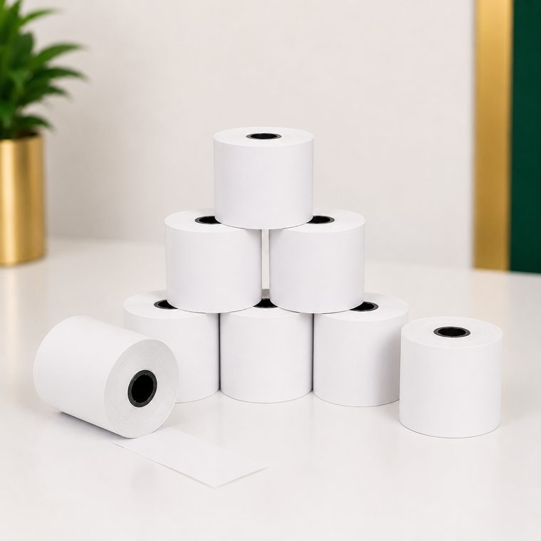 Rouleaux de papier thermique 80mm pour imprimante ticket de caisse